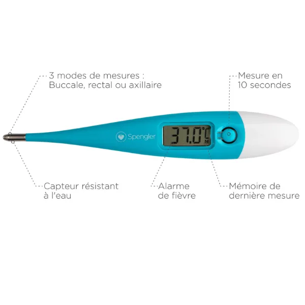 thermomètre tempo 10